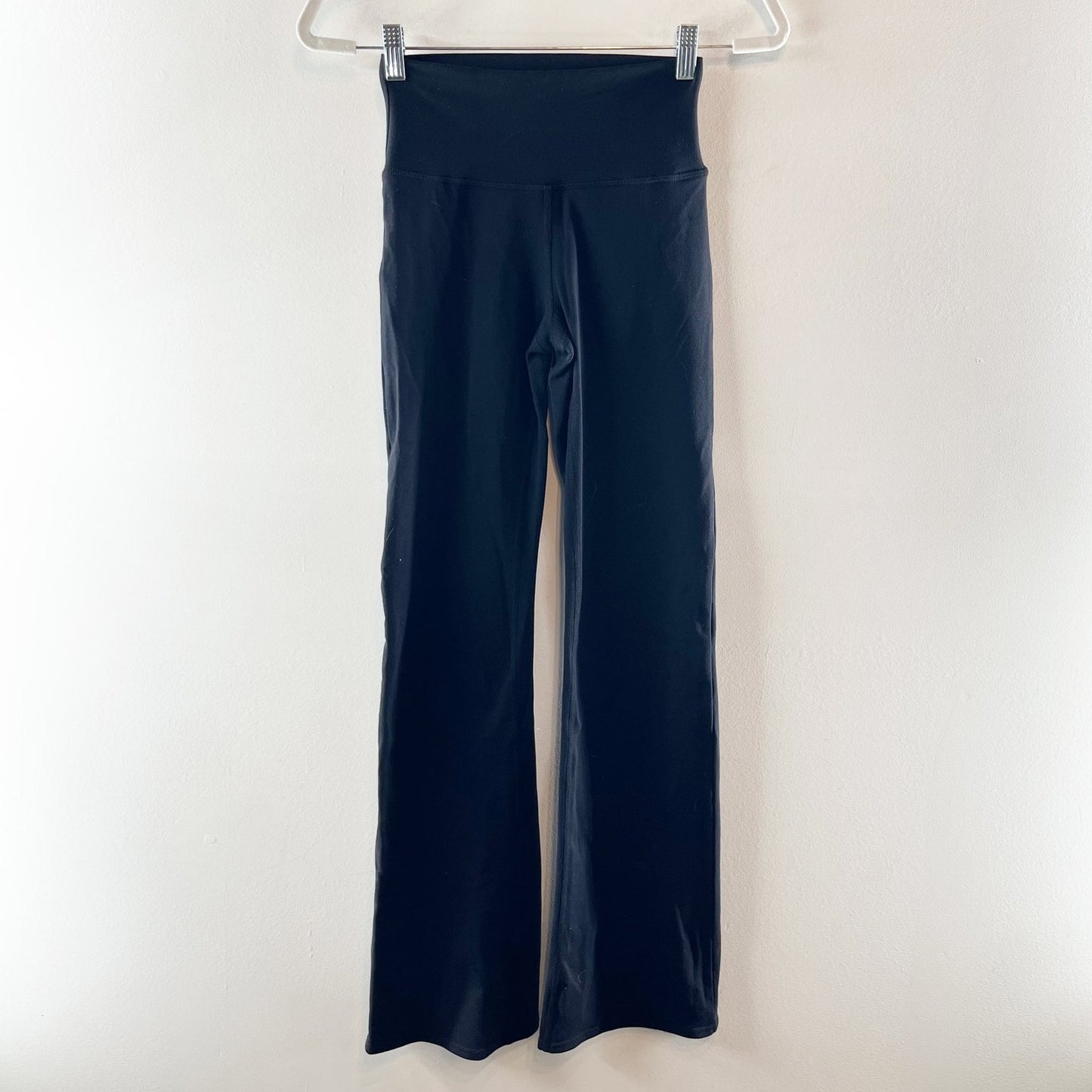 Alo Airbrush High-Waist Bootcut Leggings Black XS