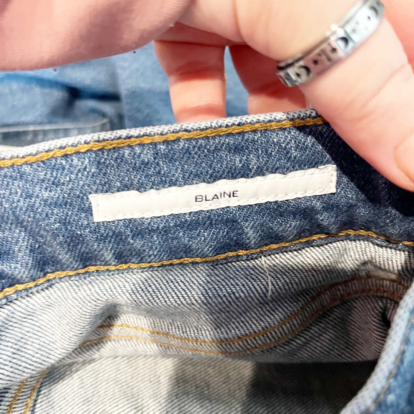 Citizens of Humanity Blaine Cotton Blend Vintage Denim Straight Jeans Alma 24