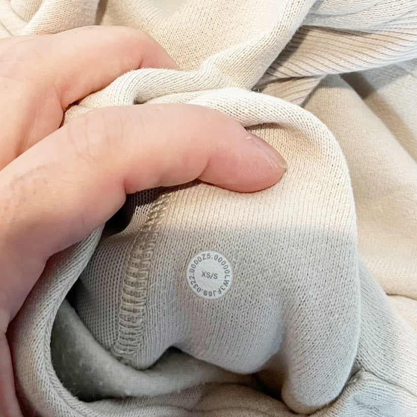 Lululemon Scuba Oversized Funnel Neck Half Zip Sweatshirt Trench Tan XS / S