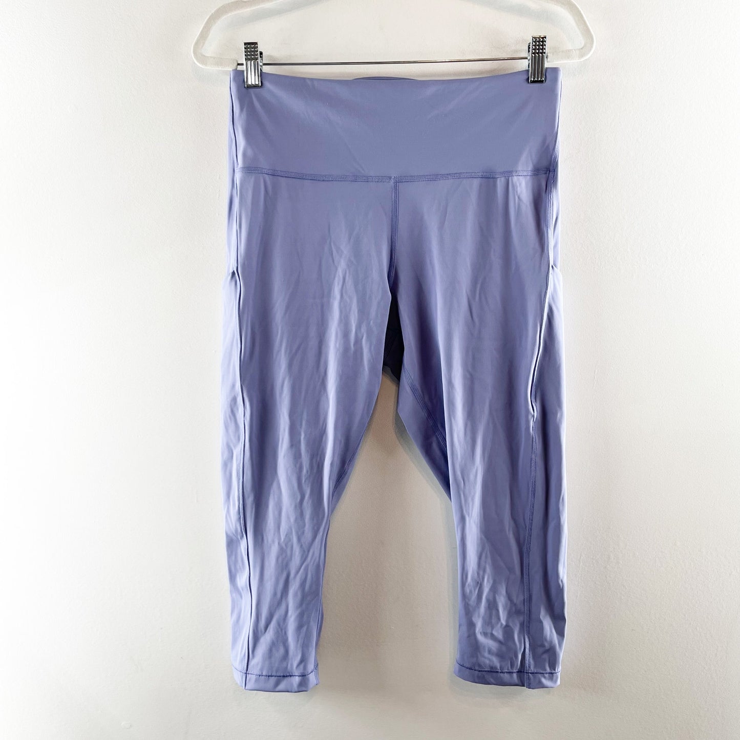 Athleta Ultimate Stash Pocket Capri Leggings Supersonic Dusk Lilac Purple 1X