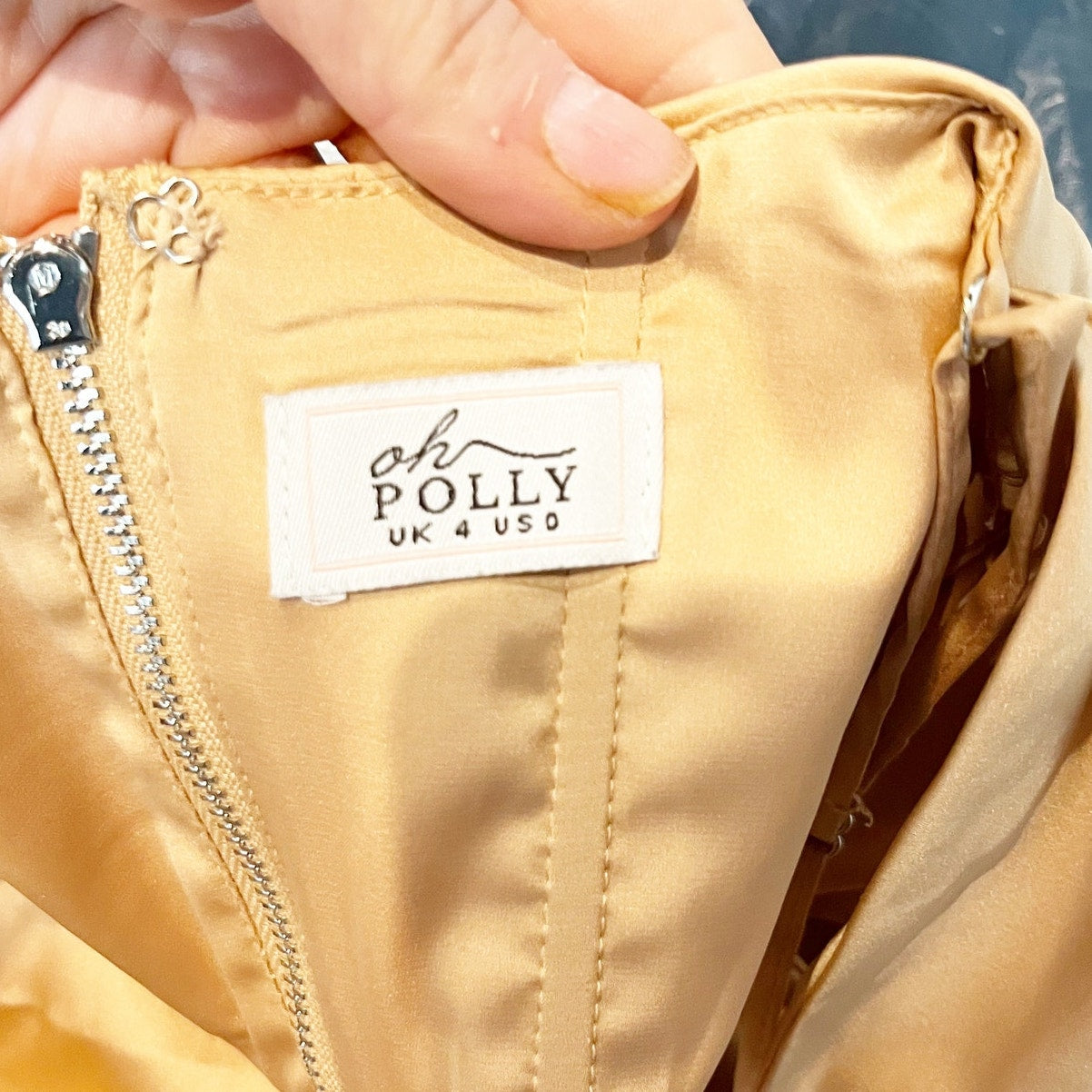 Oh Polly Corset Off The Shoulder Cropped Tank Top Gold 0