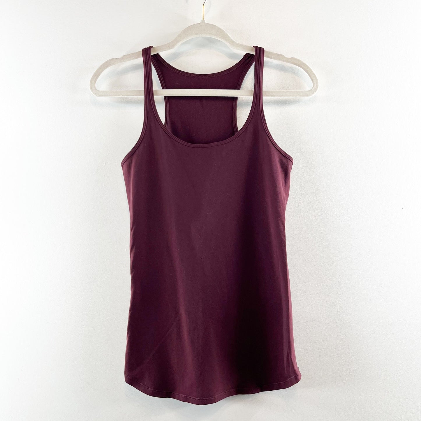 Lululemon Cool Racerback Tank Top Burgundy Maroon Small