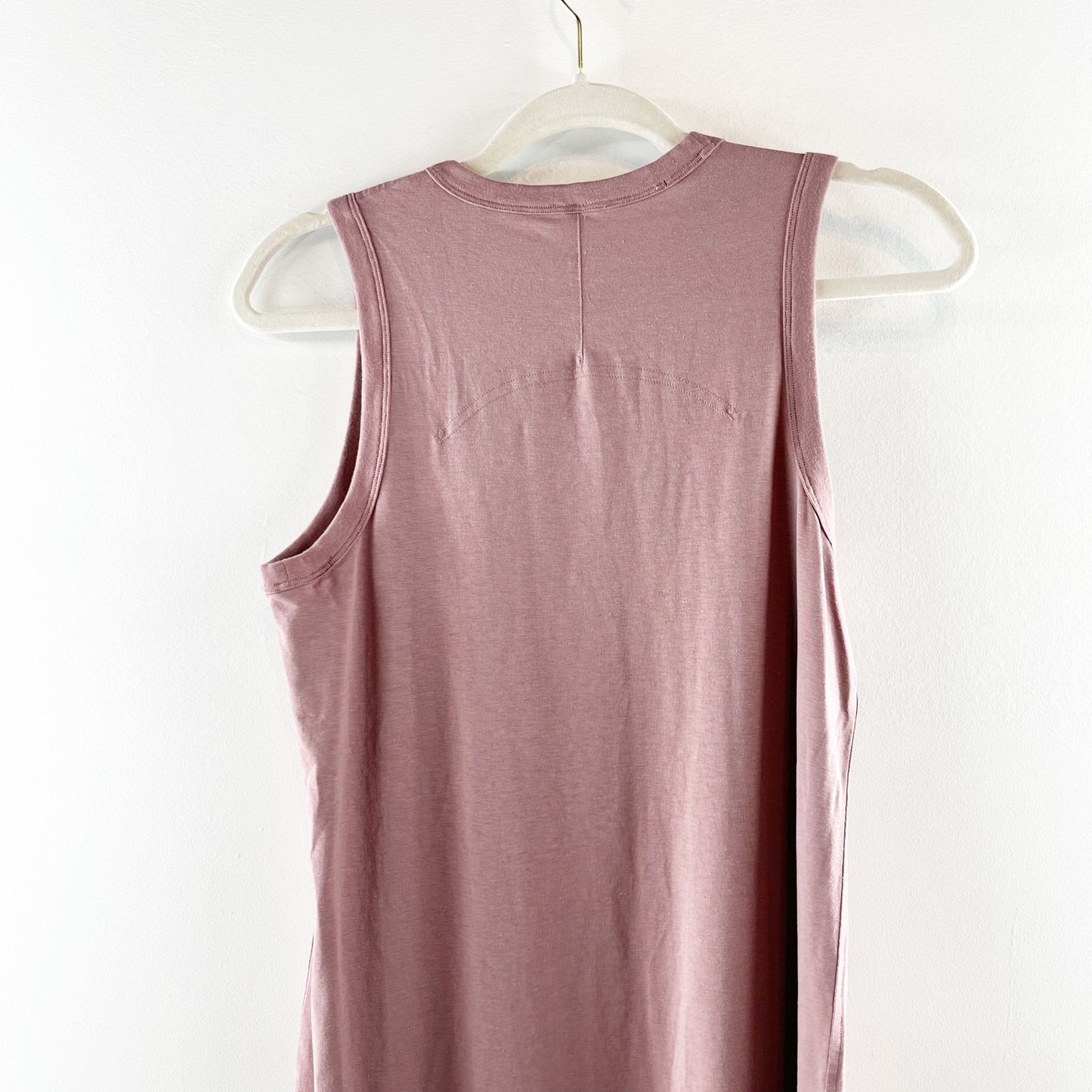 Lululemon Classic-Fit Cotton-Blend Dress Twilight Rose Pink Small