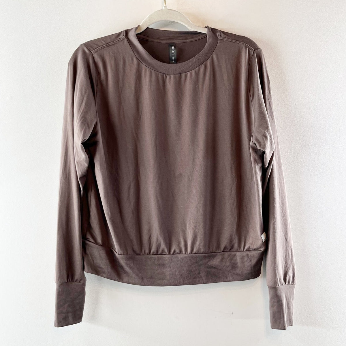 Vuori Daydream Crew Long Sleeve Pullover Sweatshirt Top Shirt Hazel Heather M