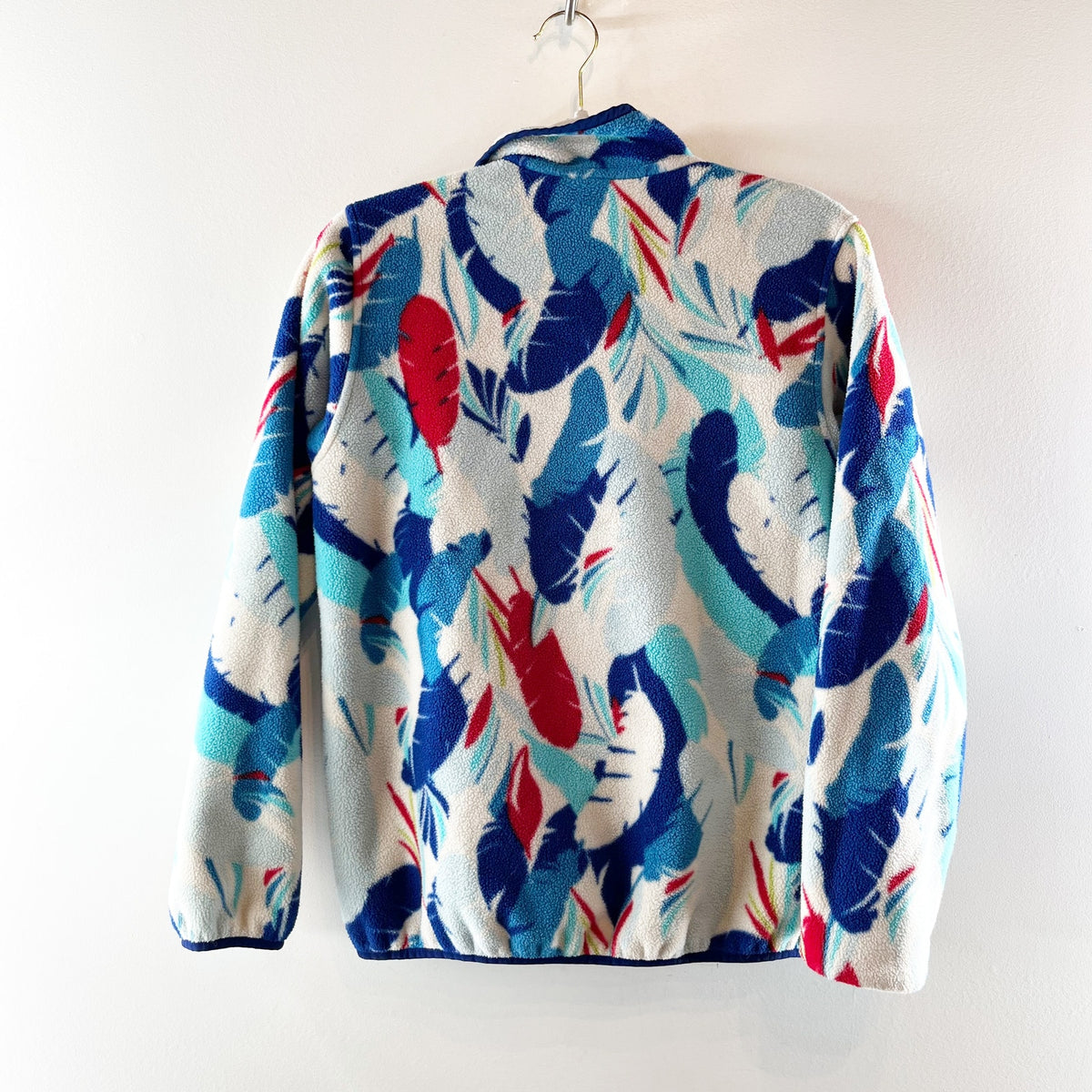 Patagonia Feather Dance Lightweight Synchilla Snap-T PulloverJacket Blue M