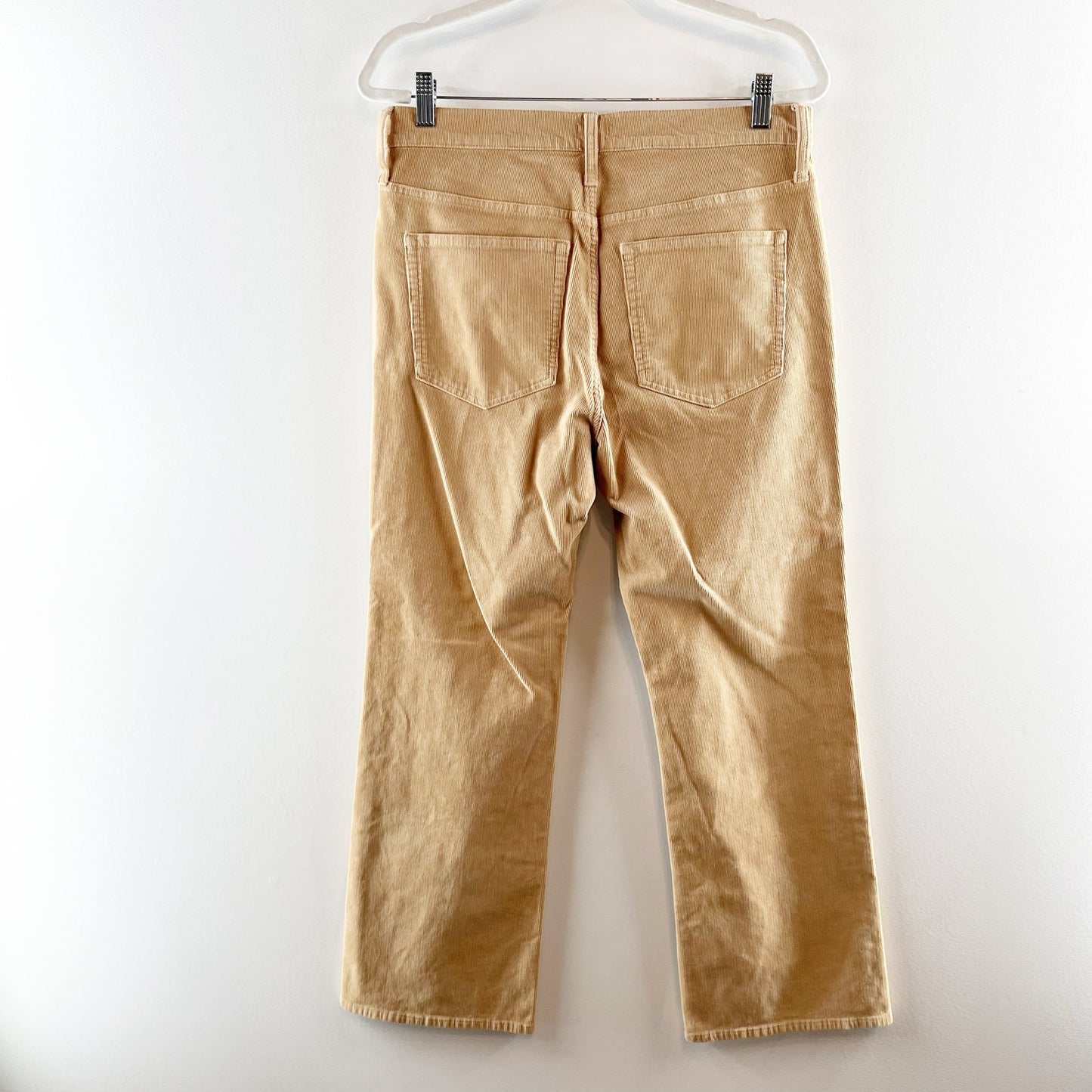 J. Crew Slim Demi Boot Cut Pants Corduroy Tan Khaki 30 / 10