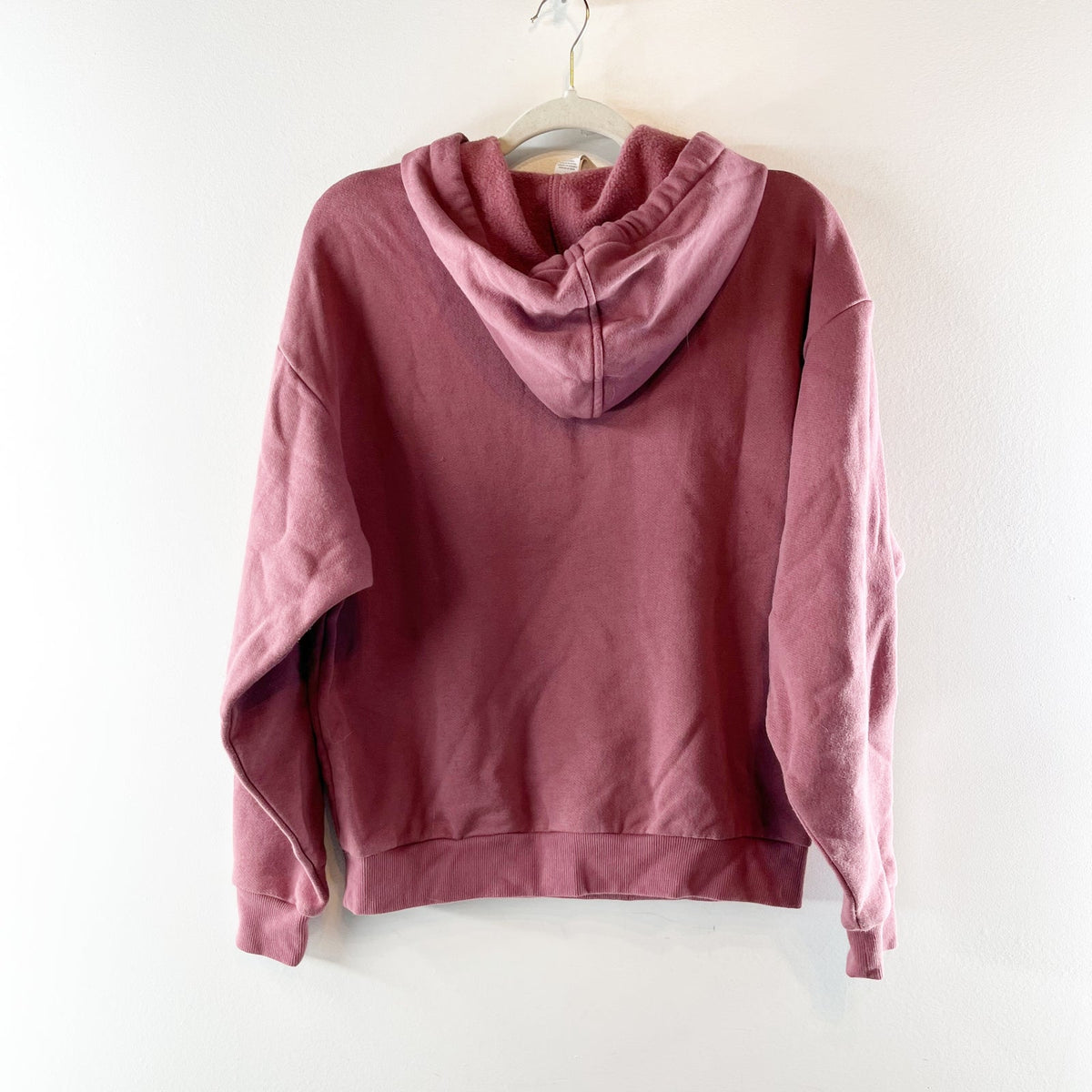 Alo Accolade Pullover Hoodie in Burgundy Truffle Maroon Red XS
