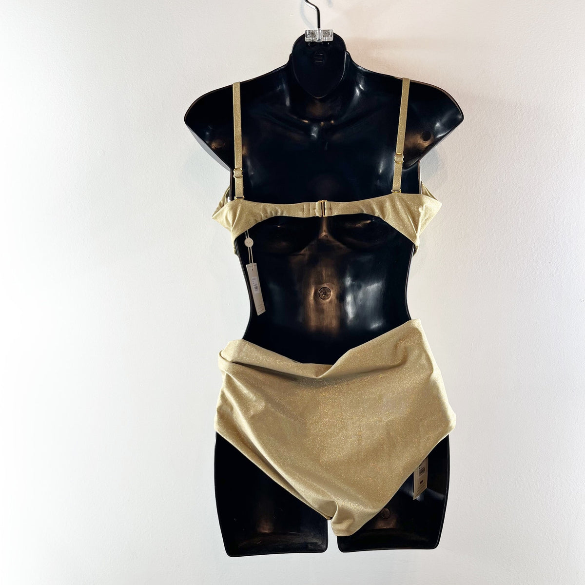 Boamar Twist Habana Bikini Top & Maka Bikini Bottoms Set Dried Aloe Gold L / XL