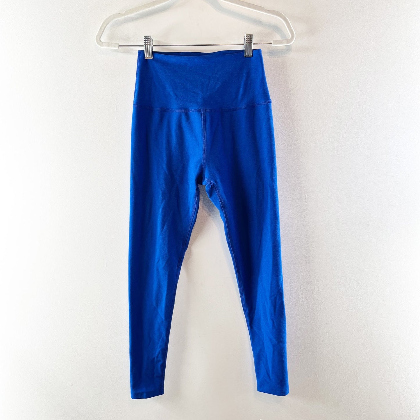 Beyond Yoga Caught In The Midi High Rise 7/8 Leggings Royal Blue Medium