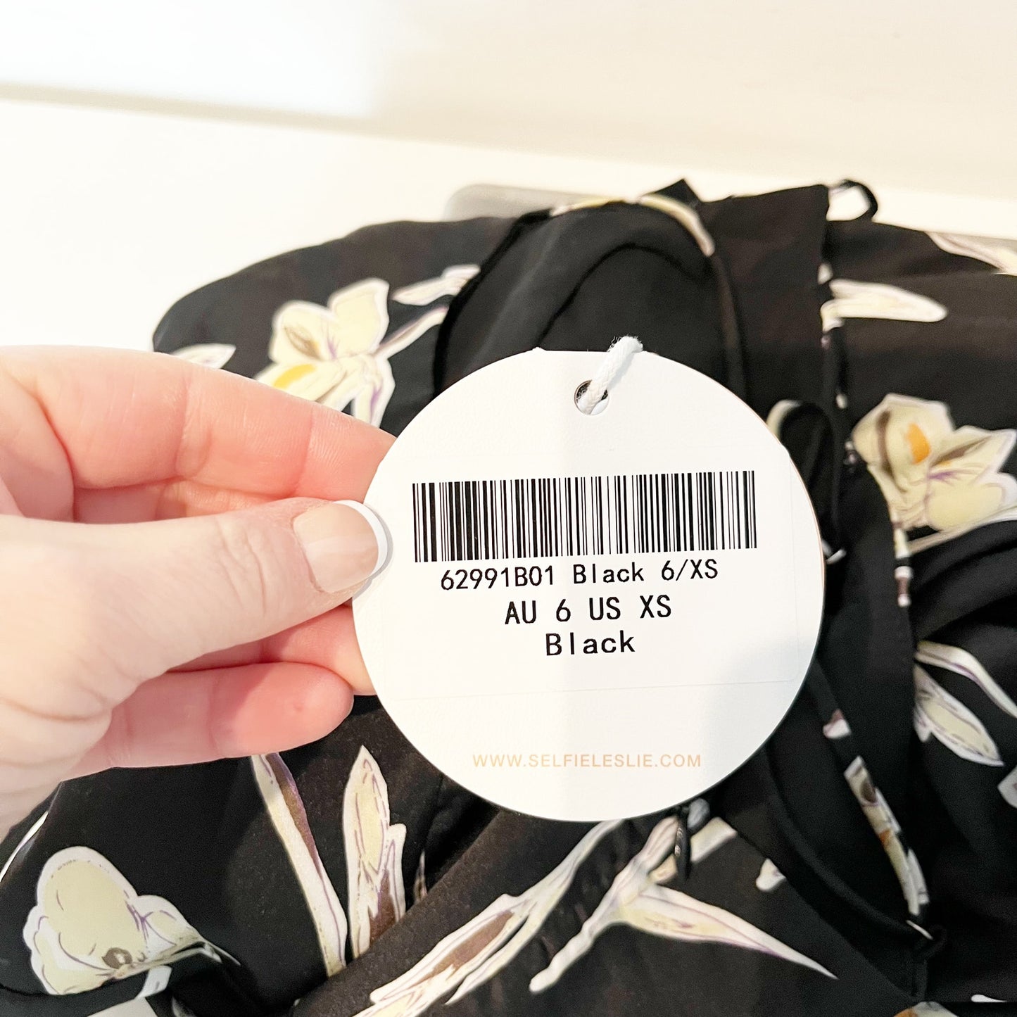 Selfie Leslie Lake Como Fitted Bodice Cami Strap Midi Dress Orchid Black XS