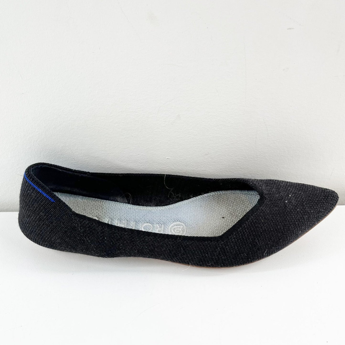 Rothy's The Point Ballet Knit Flats Gray 7