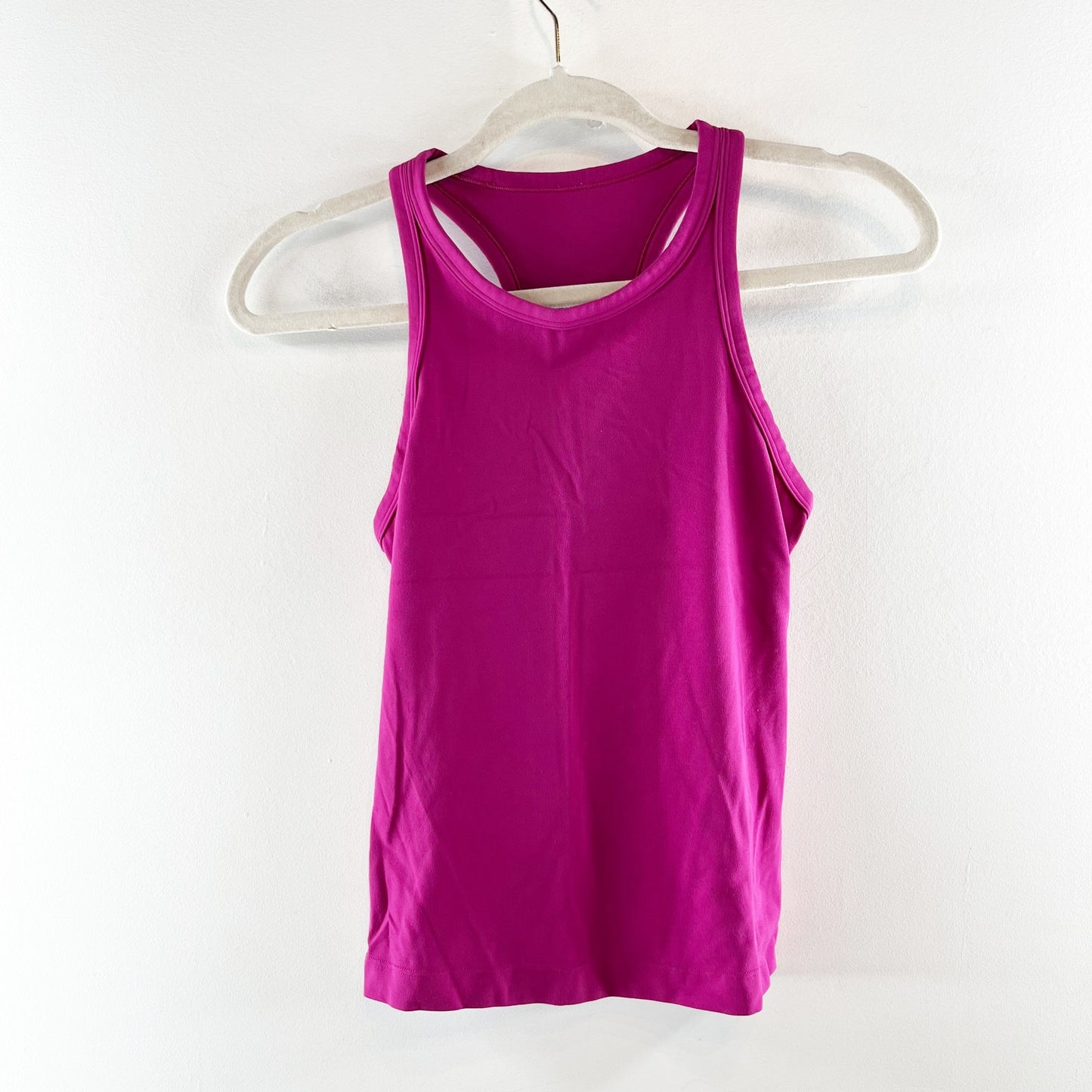 Lululemon Athletica Align Sleeveless Racerback Tank Top Magenta Purple 4