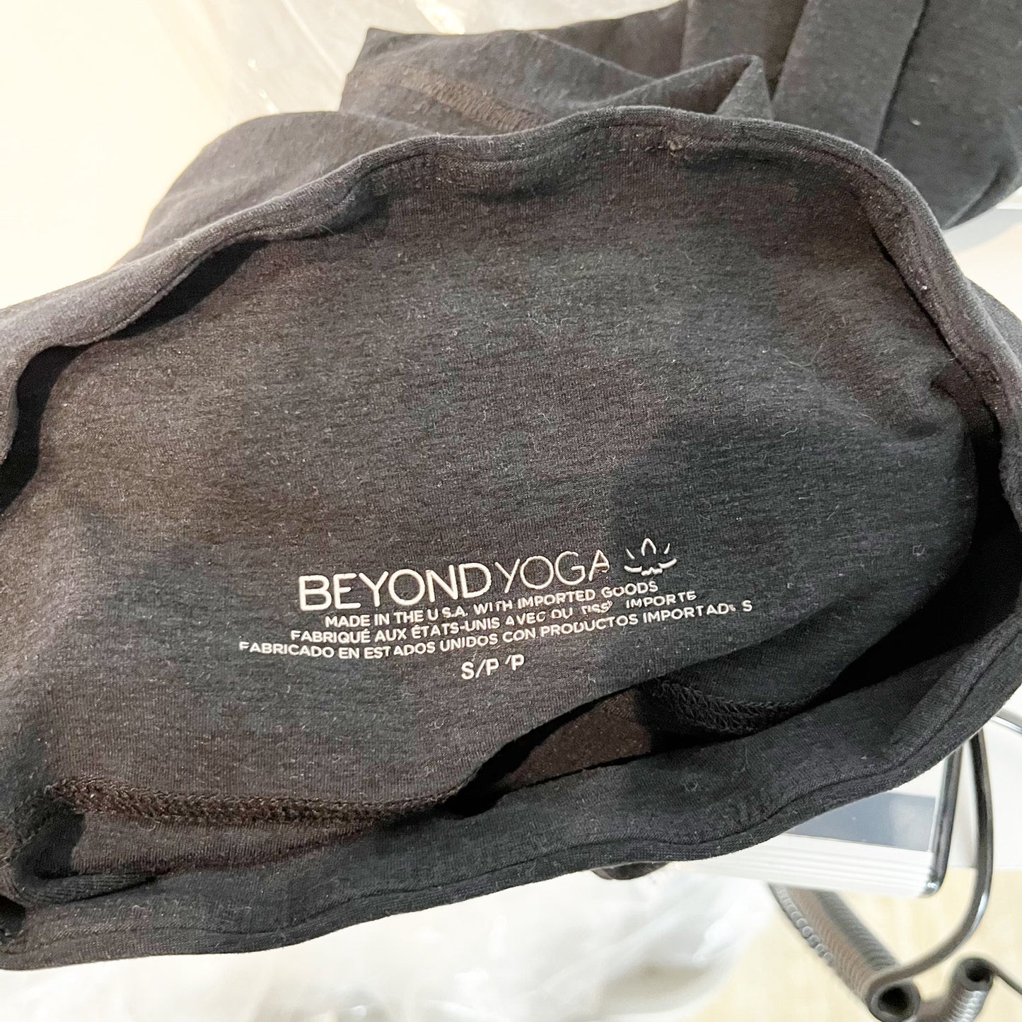 Beyond Yoga Spacedye Caught in The Midi High Waisted Leggings Black Small