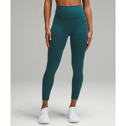 Lululemon Wunder Train High-Rise Tight Leggings  25" Storm Teal Green 6