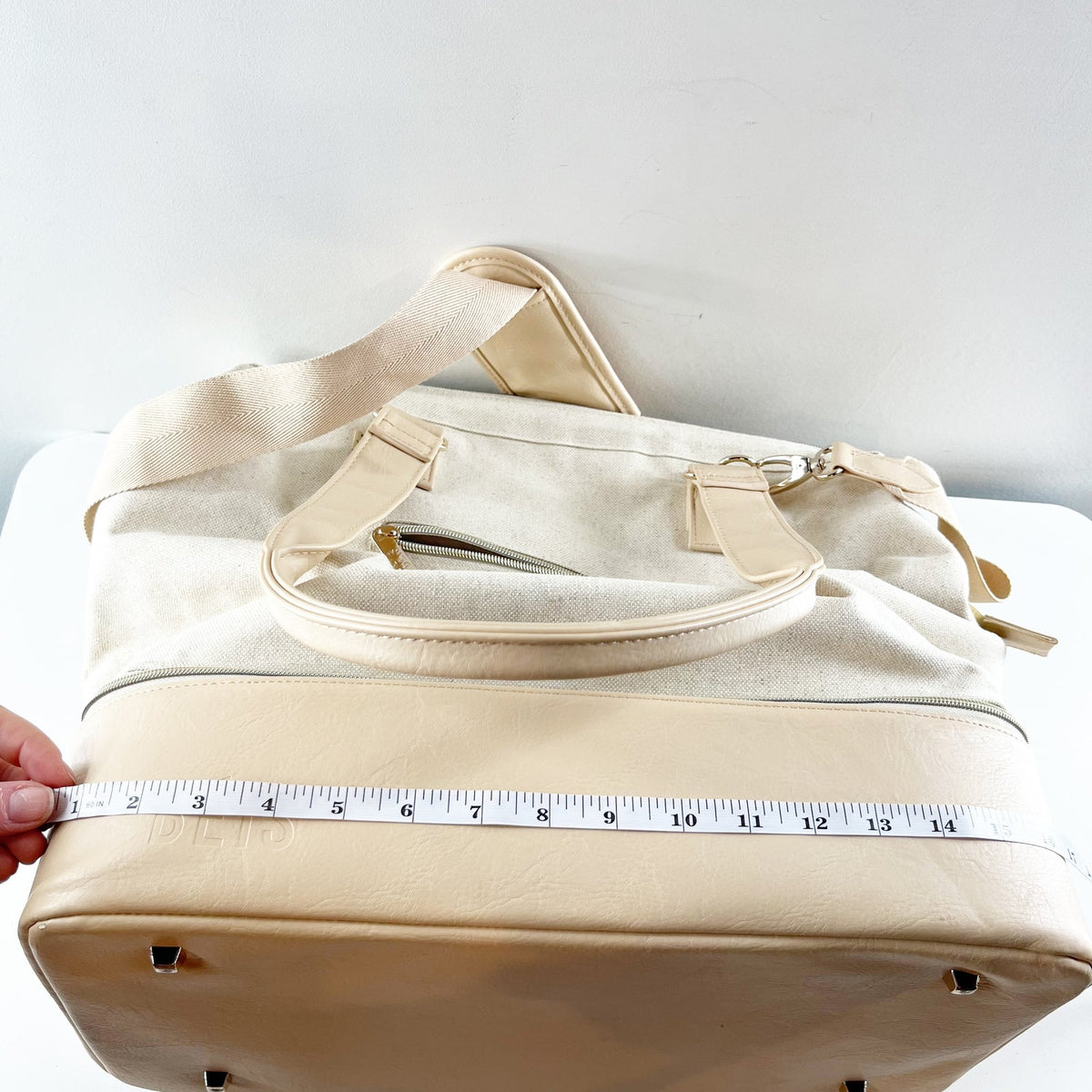 Beis Mini Weekend Travel Bag Luggage Beige Cream Tan