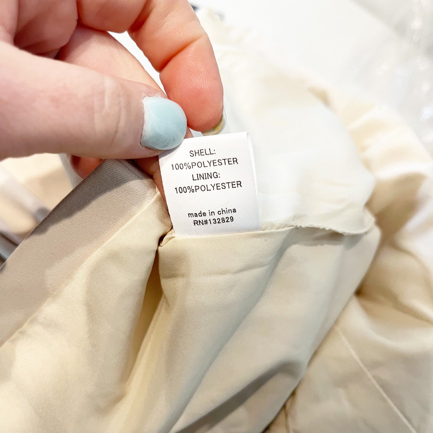 All the Ways Olivia Button-Front Strapless Tube Tank Top Cream Medium