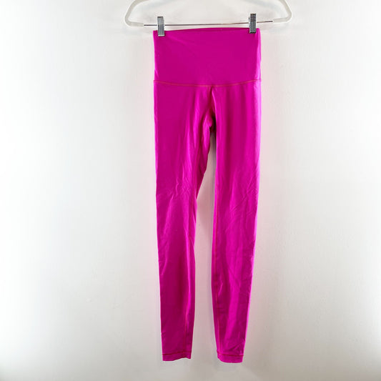 Lululemon Full Length Leggings Pink 4