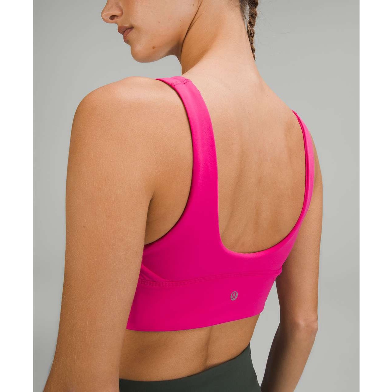Lululemon Align Reversible Sports Bra Light Support A/B Cup Sonic Pink 10