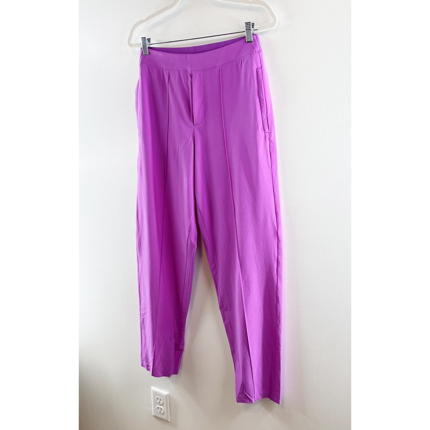 Athleta High Rise Brooklyn Heights Vienna Slim Pant Jazzy Purple 4