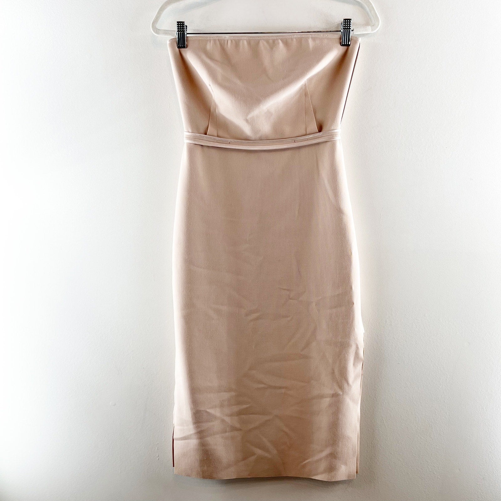 elizabeth strapless midi dress A.L.C. Elizabeth Strapless Midi Dress