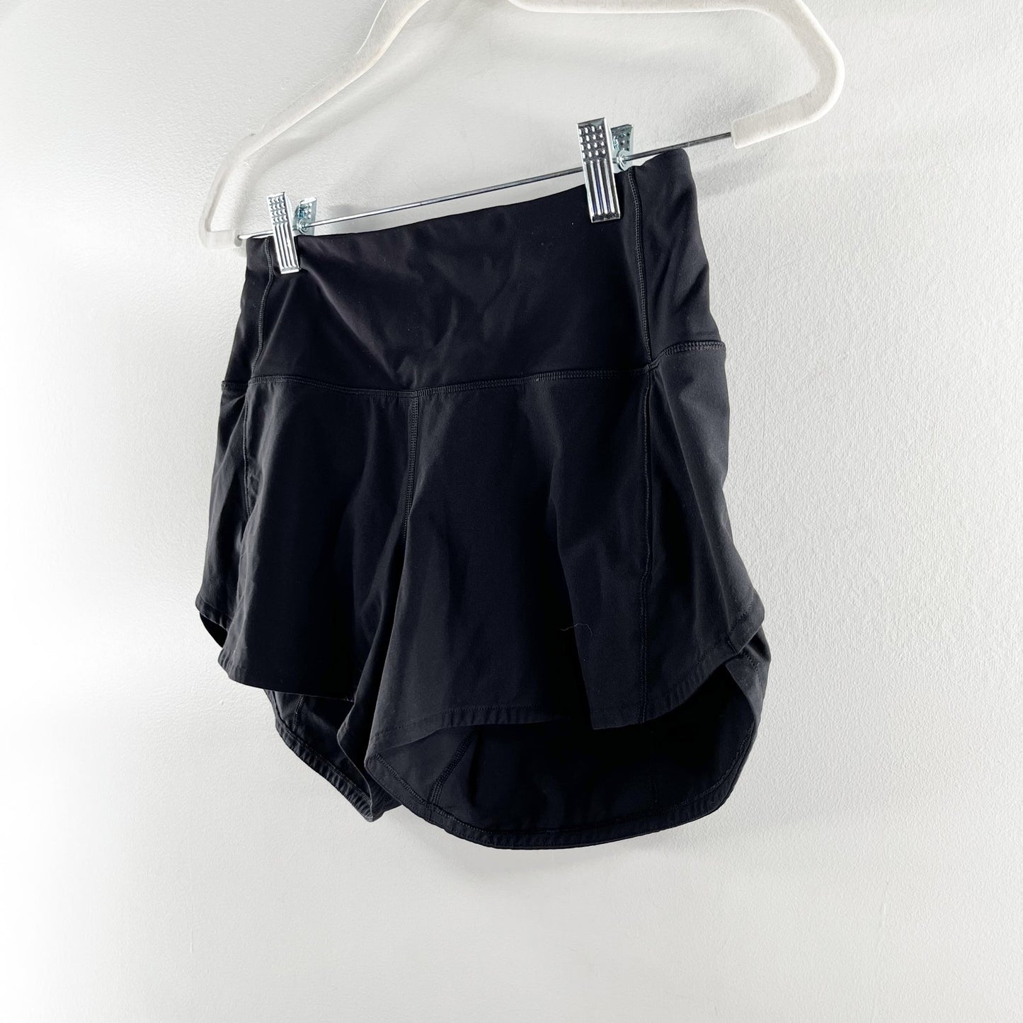Lululemon Speed Up High-Rise Short 4" Long Black 4