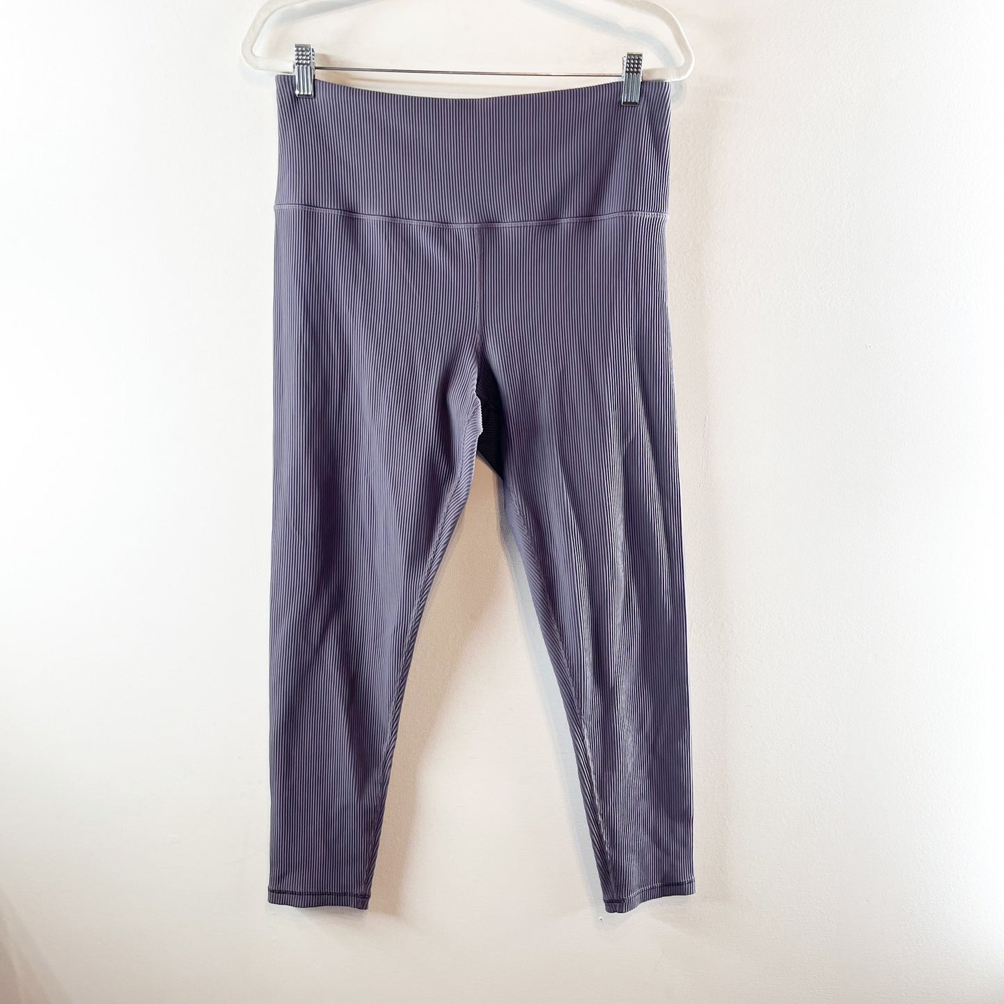 Athleta Elation Ultra High Rise Rib Tight Leggings Purple Plus 1X