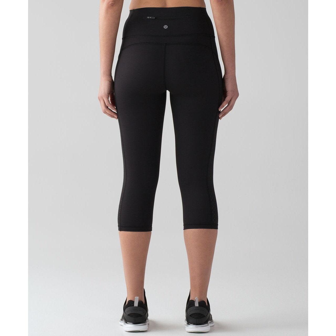 Lululemon Mind Over Miles Crop 17" Leggings Capri Black 8