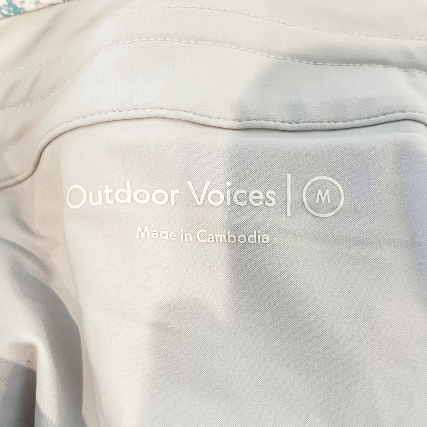 Outdoor Voices Ready Set Golf Tennis Active Workout Skort Skirt Blue Pink Medium