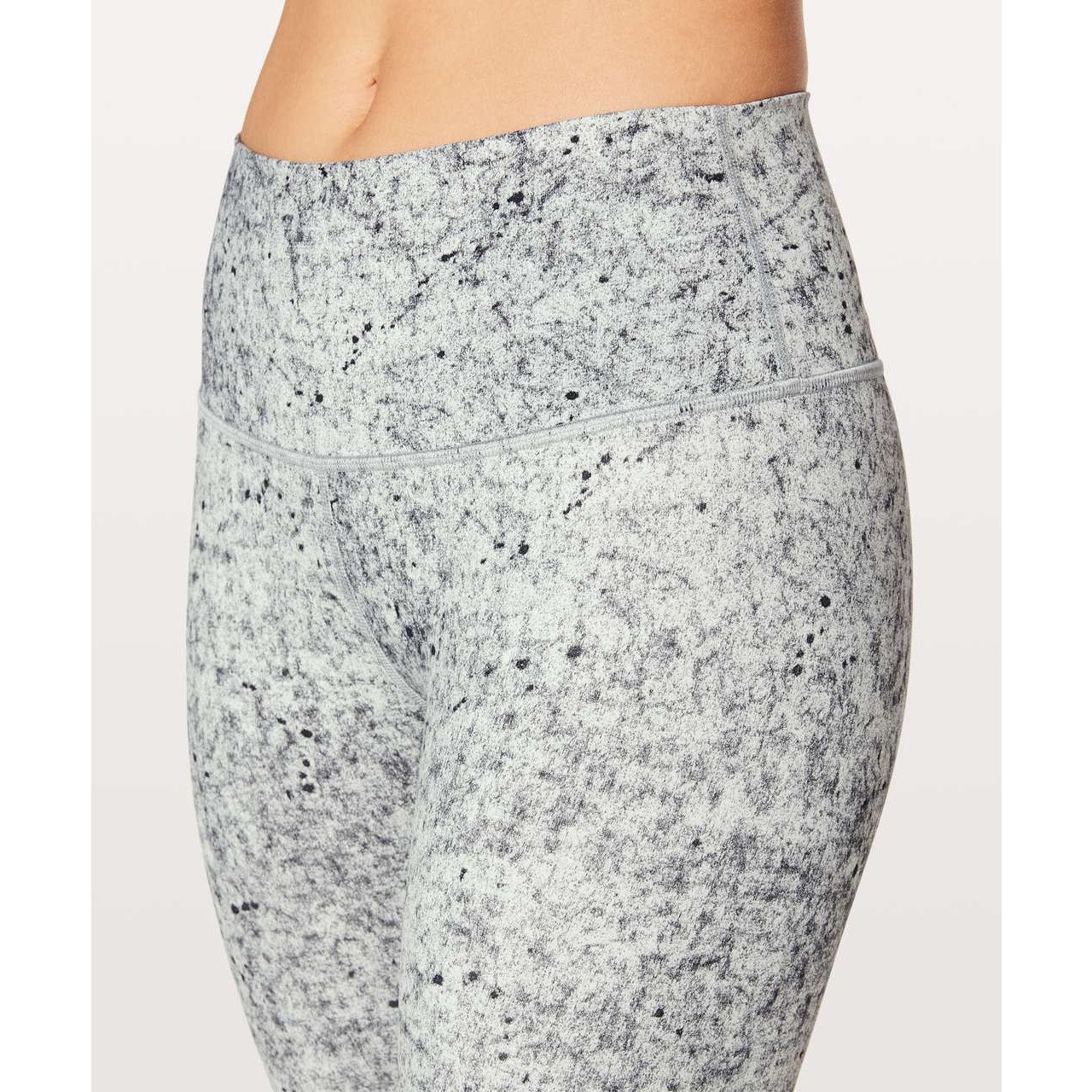 Lululemon Wunder Under Low Rise Tight 28" Antiqued Alpine White Multi 8