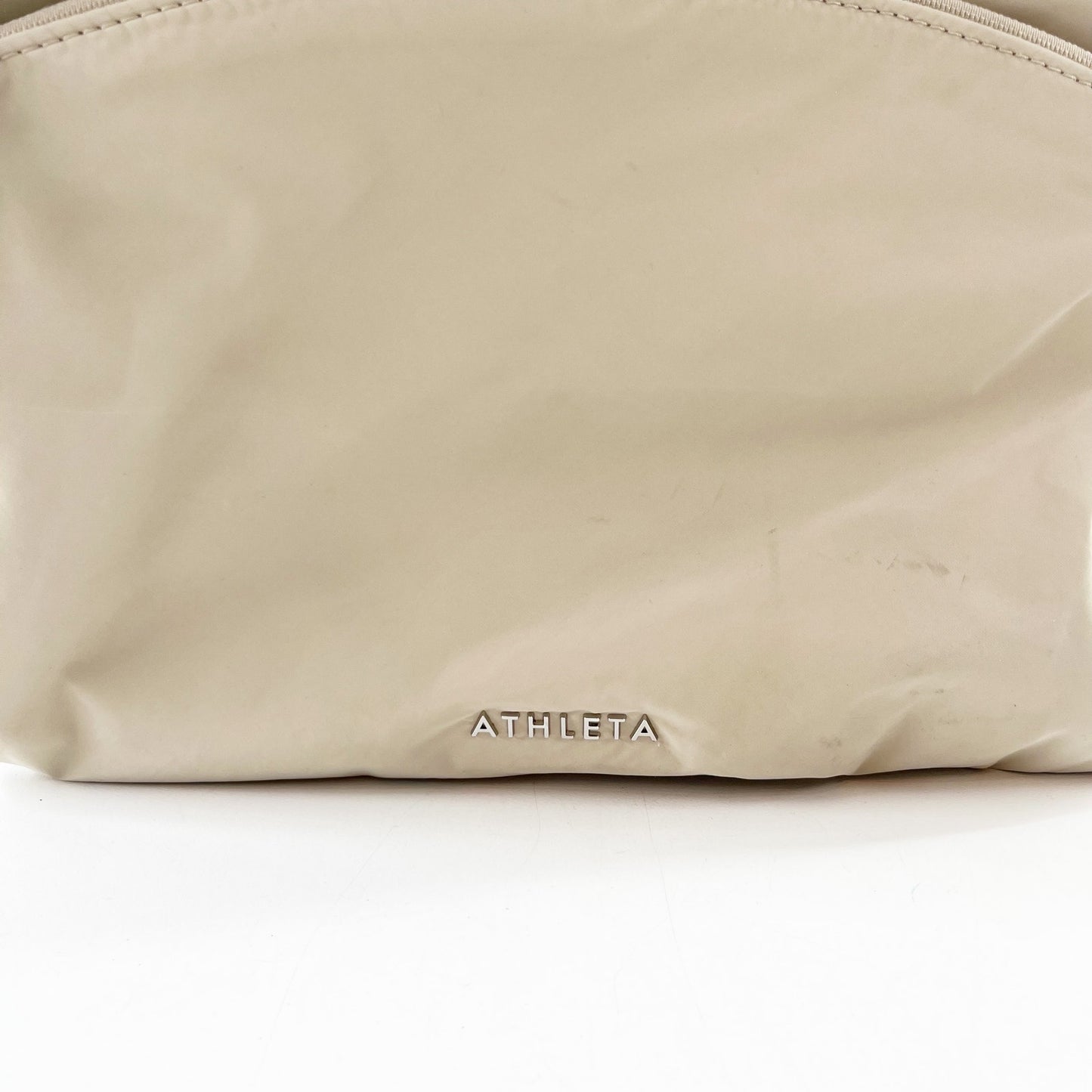 Athleta All About Travel School Backpack with Laptop Sleeve Tan Beige