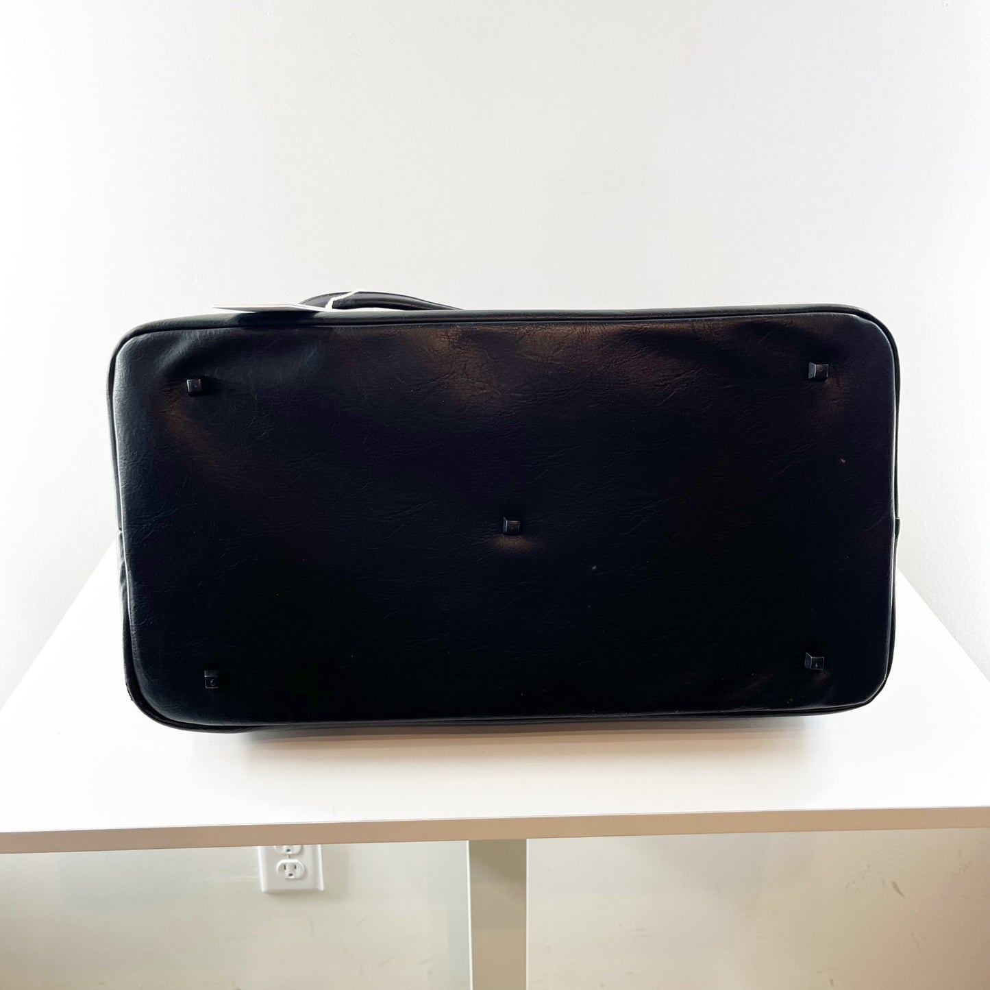 BEIS The Convertible Weekender Travel Duffle Carry On Luggage Bag Black