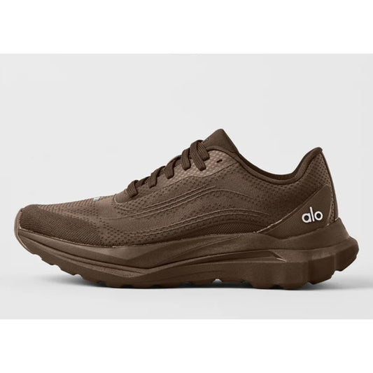 Alo Runner Shoes Sneakers Espresso Brown 7