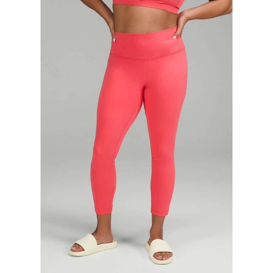 Lululemon Align High-Rise Pant Leggings 25" Pale Raspberry Pink Coral 4