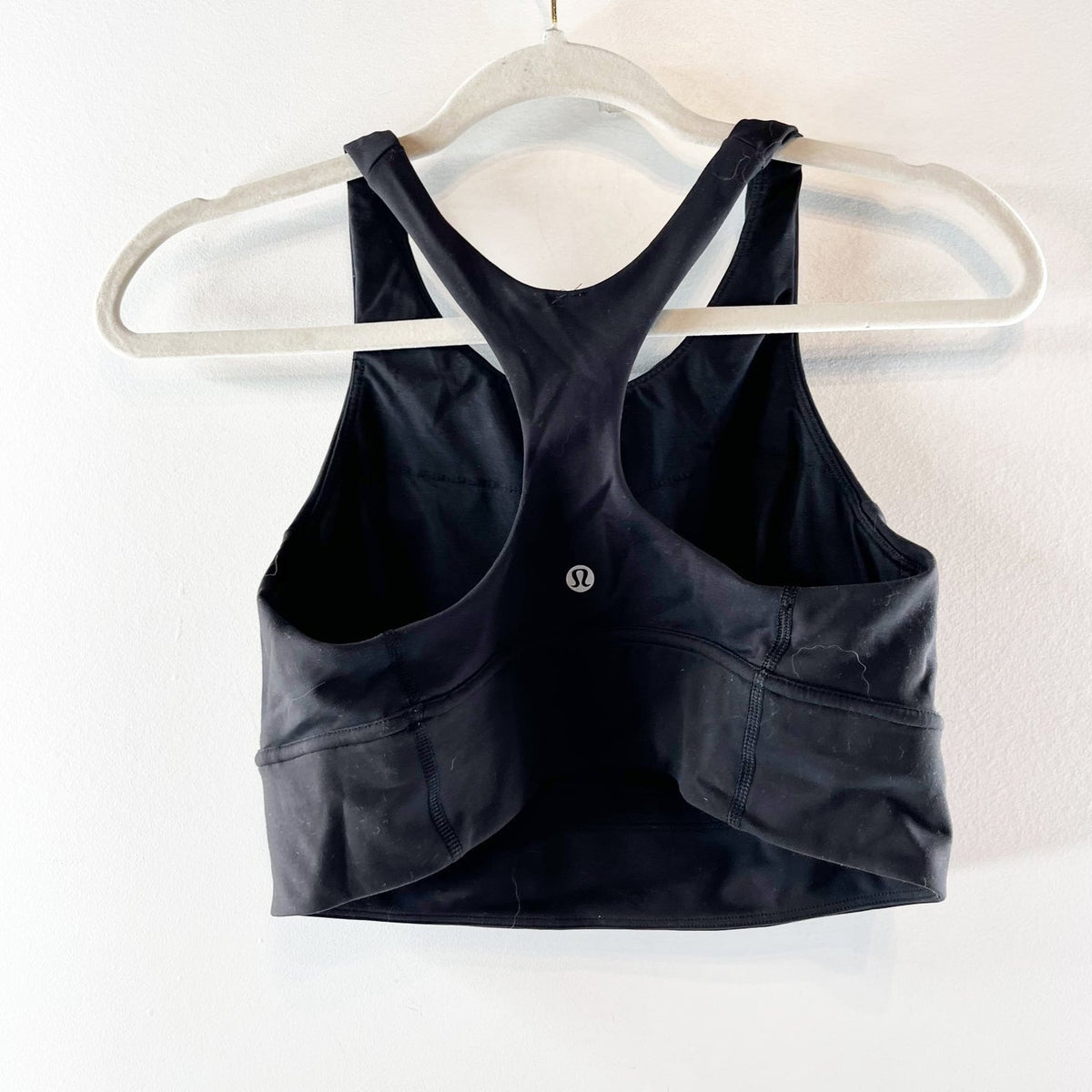 Lululemon Athletica Wunder Train Longline Bra Medium Support C/D Cup Black 10