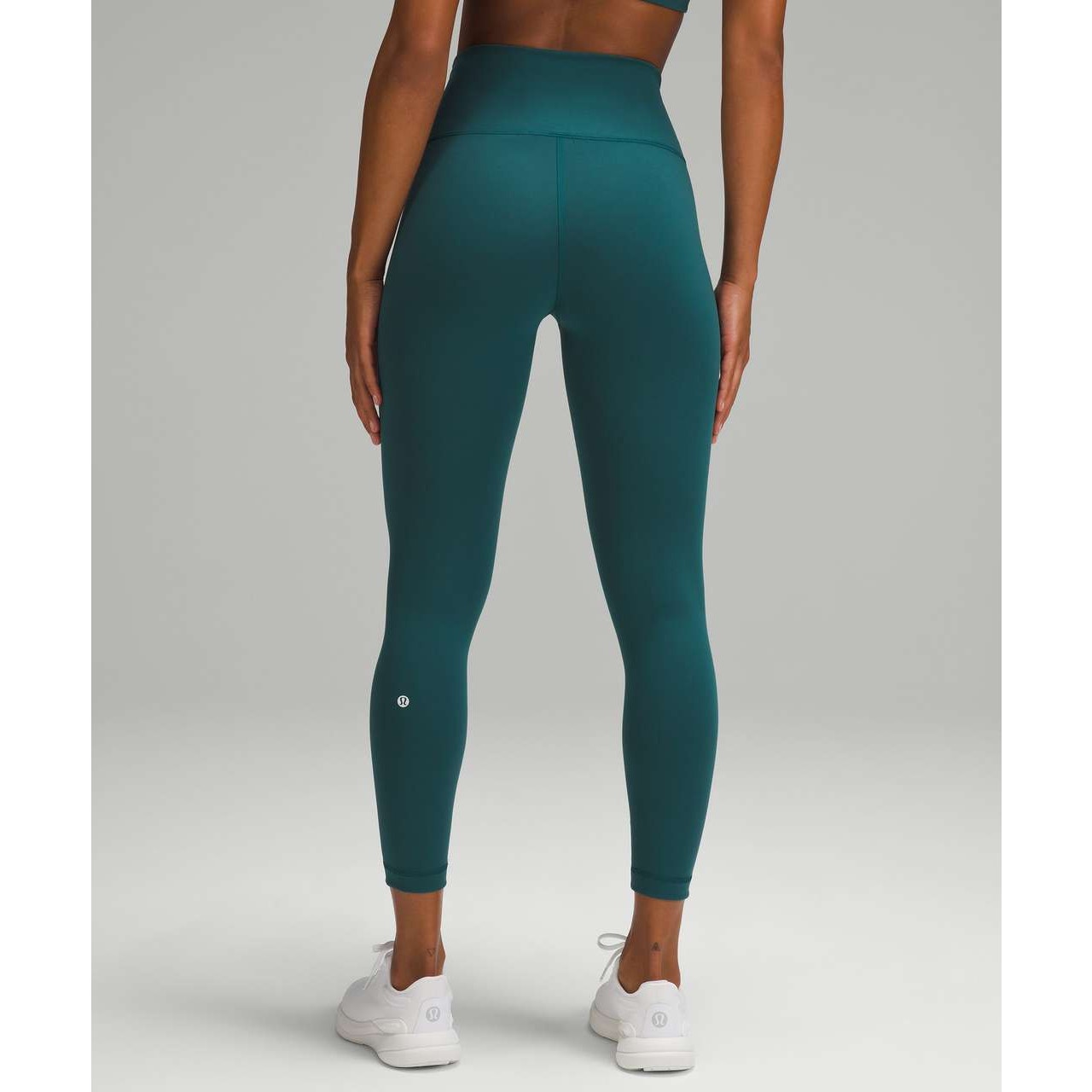 Lululemon Wunder Train High-Rise Tight Leggings  25" Storm Teal Green 6