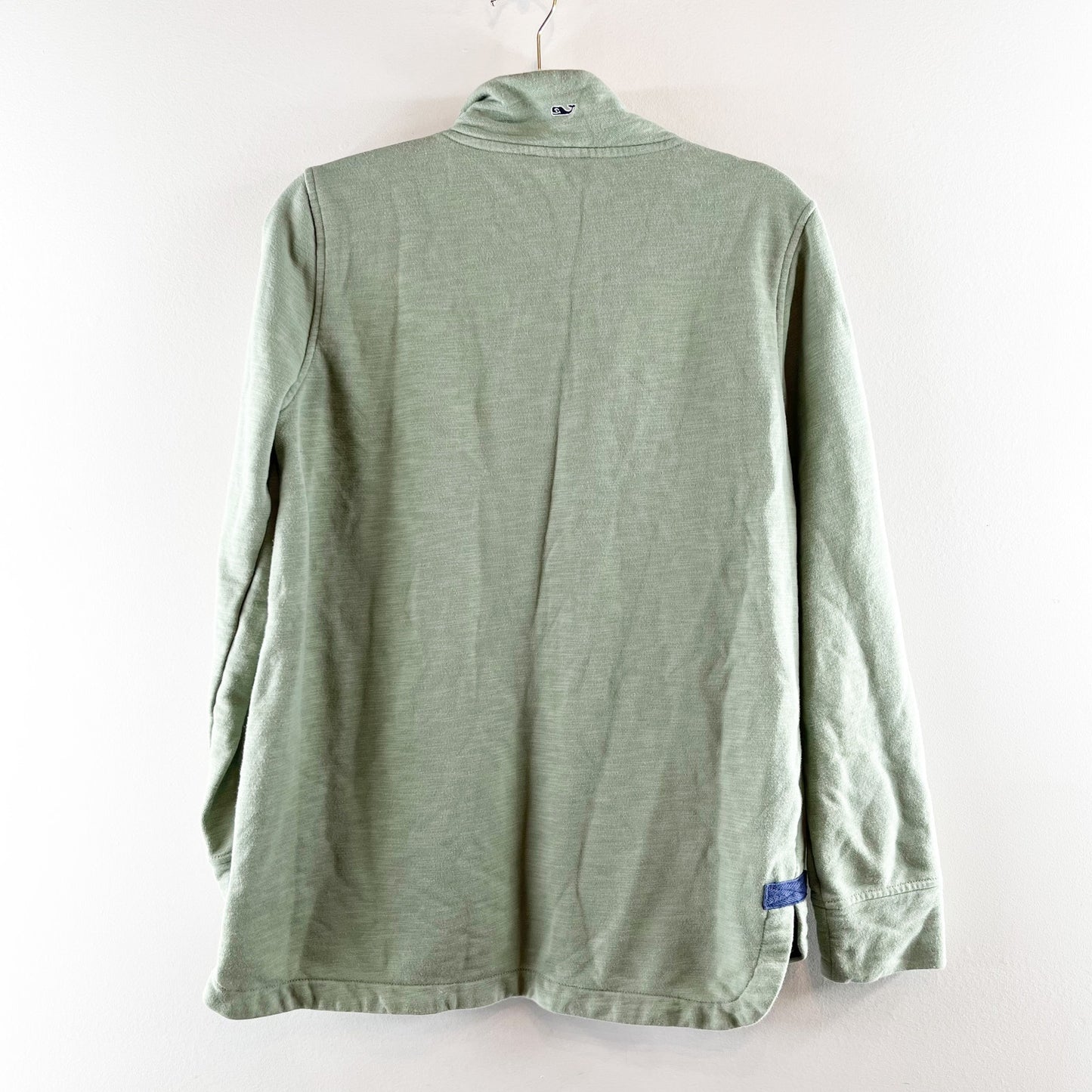Vineyard Vines Long Sleeve Shep 1/2 Zip Pullover Sweatshirt Green Medium