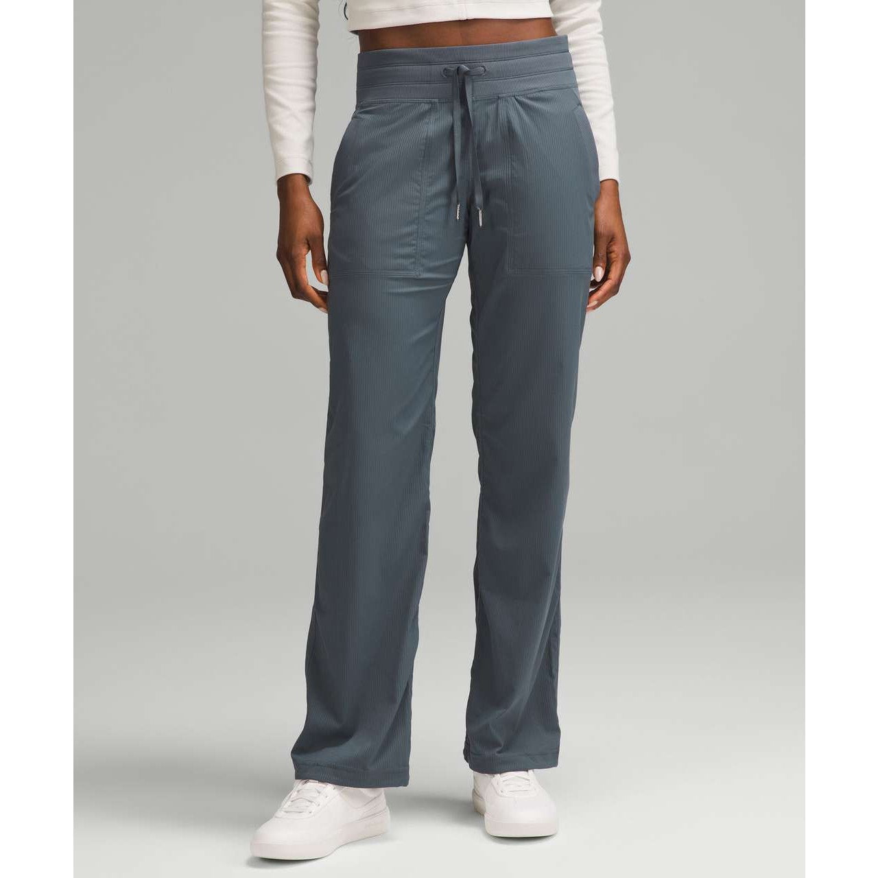 Lululemon Dance Studio Mid-Rise Pants Regular Oil Grey 10