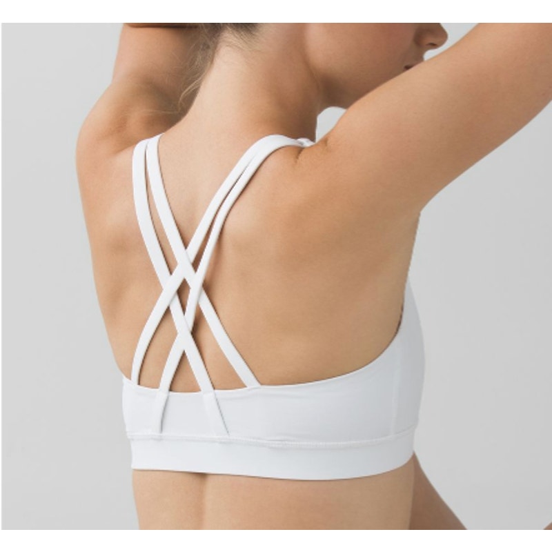 Lululemon Energy Sports Bra White 6