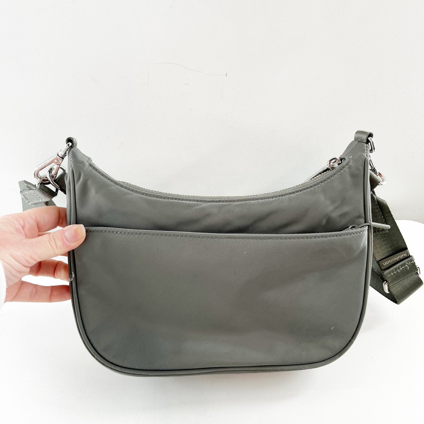 Lululemon Mini Adjustable Shoulder Bag Purse 3L Sage Green