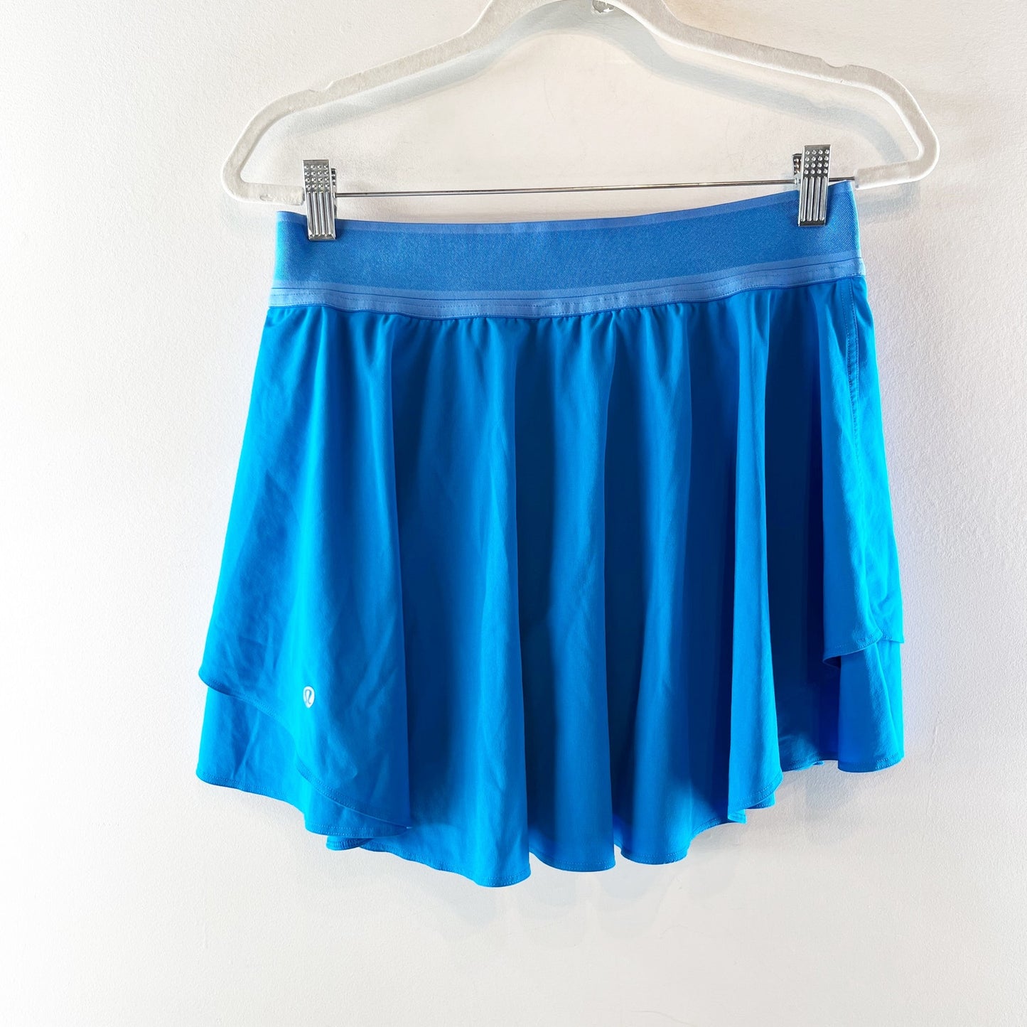 Lululemon Court Rival High-Rise Skirt Skort Long Poolside Blue 10