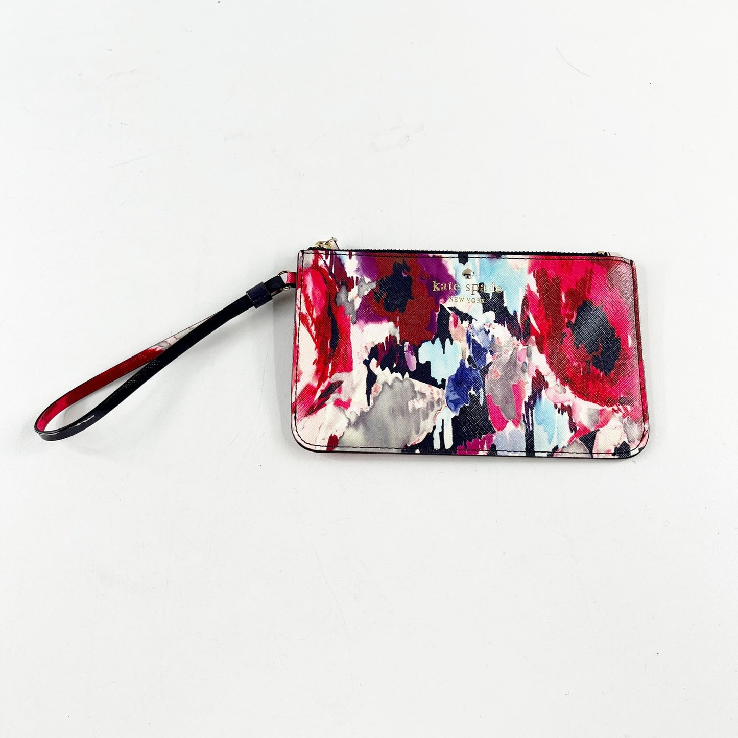 Kate Spade Wristlet Wallet Floral Pink Multi
