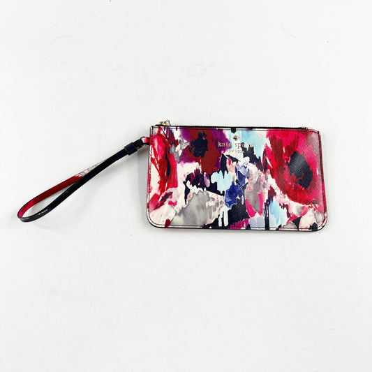 Kate Spade Wristlet Wallet Floral Pink Multi