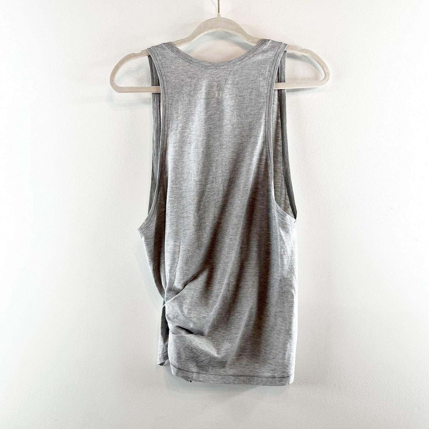 Lululemon Tie and Go Knot Front Tank Top Gray Small