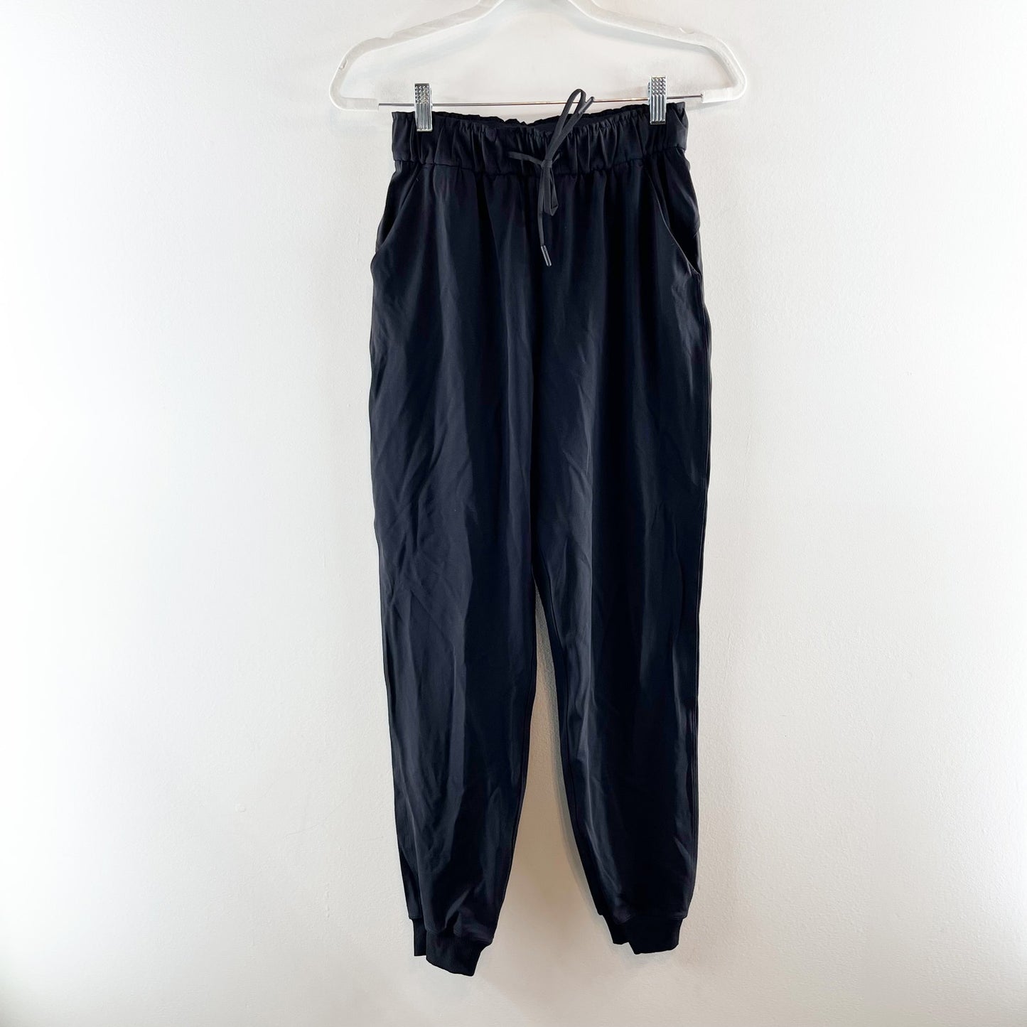 Lululemon Athletica Keep Moving High-Rise Jogger Pants Black 4