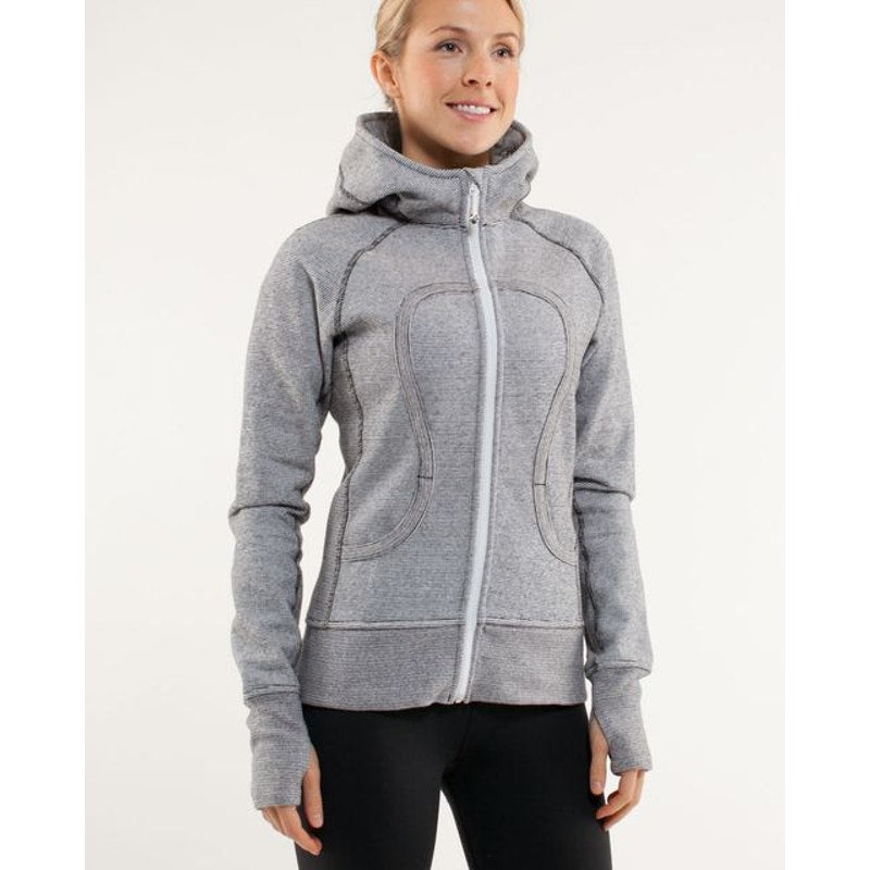 Lululemon Scuba Full-Zip Hoodie Heathered Core Ultra Grey 4