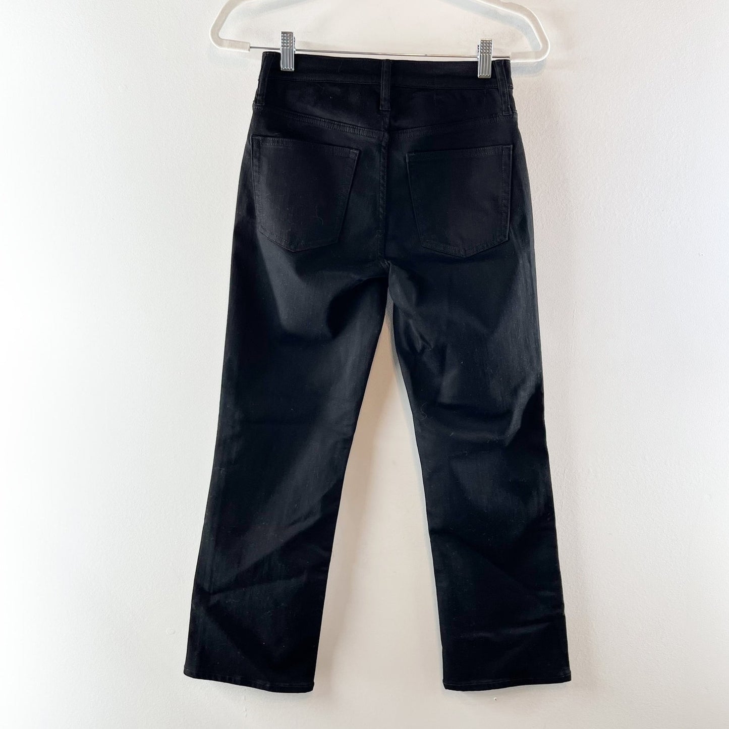 J. Crew Mid Rise Kickout Flare Boot Cut Jeans Black 25