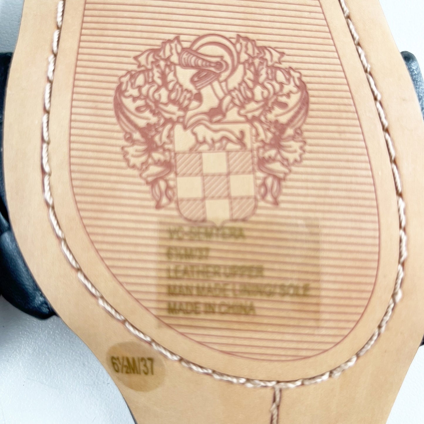 Vince Camuto Semtera Woven Kitten Block Heel Square Toe Slide Sandals Black 6.5