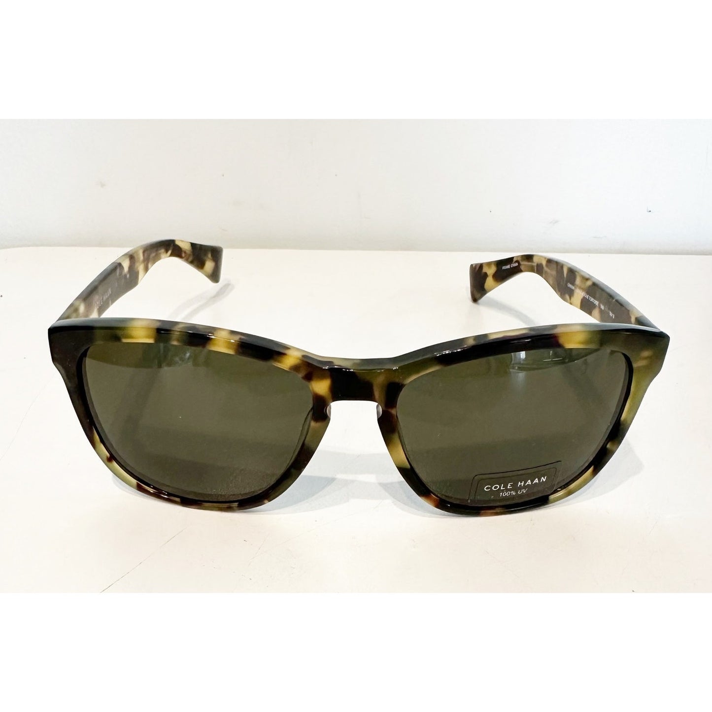 Cole Haan Tortoise Shell Polarized Sunglasses Black Brown