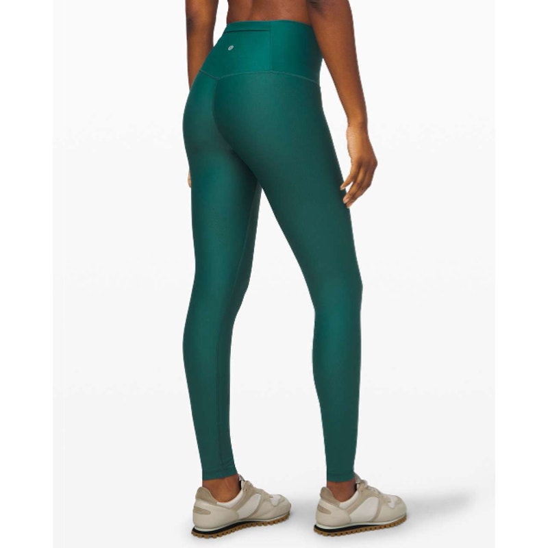 Lululemon Athletica High Rise Mapped Out High-Rise Tight Leggings Laguna Green 6