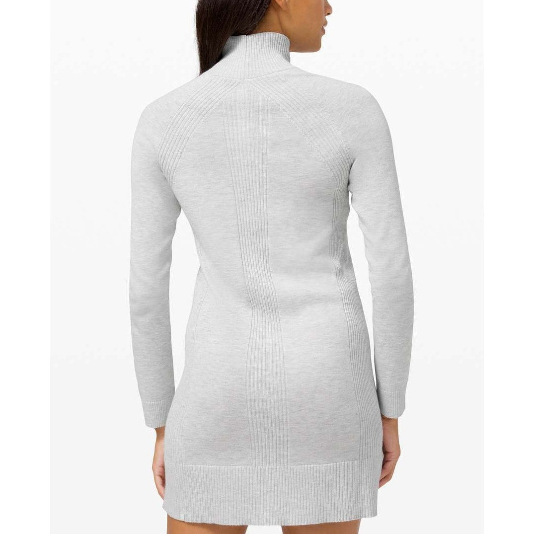 Lululemon Keep it Cozy Long Sleeve Sweater Dress Heathered Core Ultra –  Baystate Boutique & Consignment